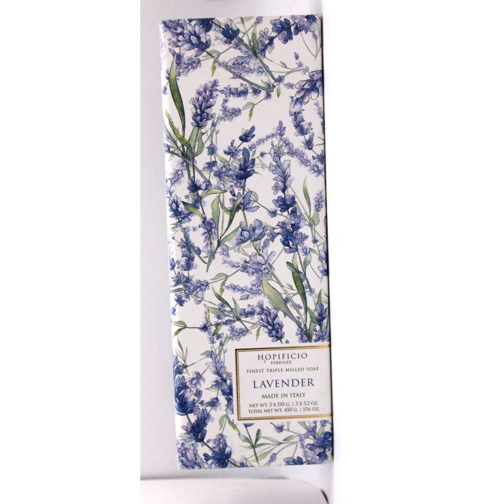 Hopificio Laveder Italian Triple milled soap 52 oz ea NIB